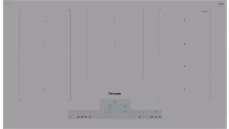 Thermador - 37 inch wide Induction Cooktop in Grey - CIT367XG Grey