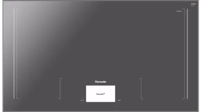 Thermador - 37 inch wide Induction Cooktop in Grey - CIT36XWBB Grey