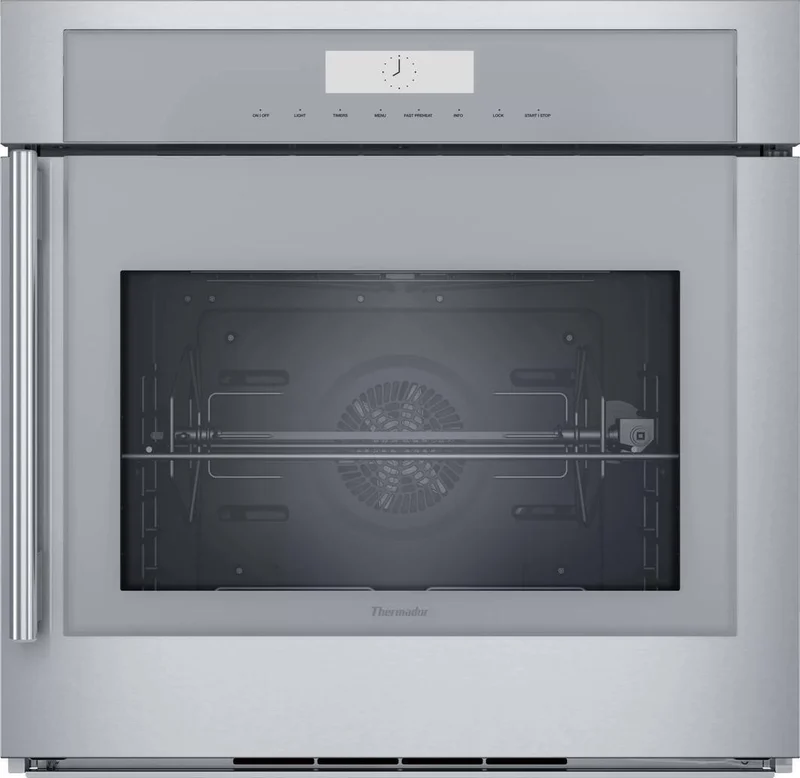 Thermador - 4.5 cu. ft Single Wall Oven in Stainless (Open Box) - MED301RWS-OB Stainless (Open Box)