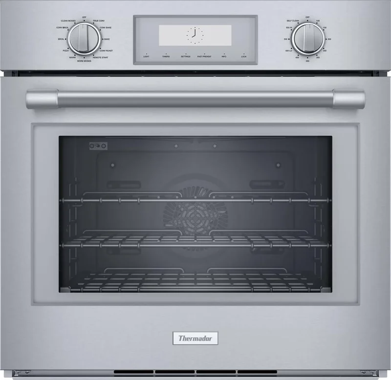 Thermador - 4.5 cu. ft Single Wall Oven in Stainless - PO301W Stainless