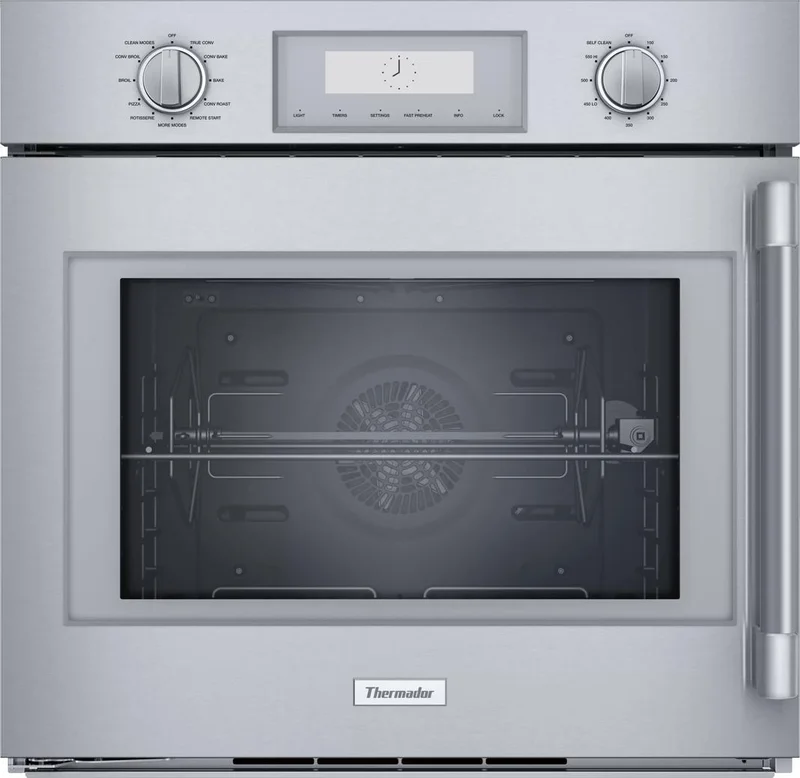 Thermador - 4.5 cu. ft Single Wall Oven in Stainless - POD301LW Stainless