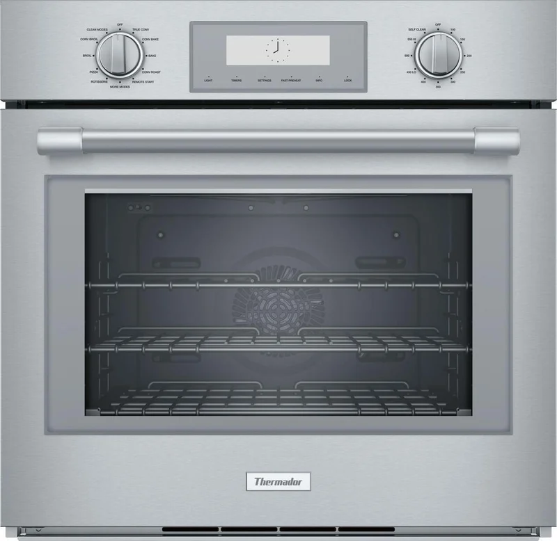 Thermador - 4.5 cu. ft Single Wall Oven in Stainless - POD301W Stainless