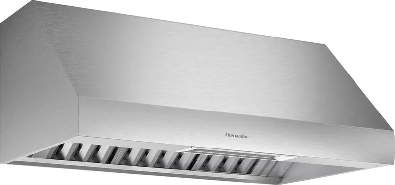 Thermador - 42 Inch Wall Mount and Chimney Range Vent in Stainless - PH42GWS Stainless