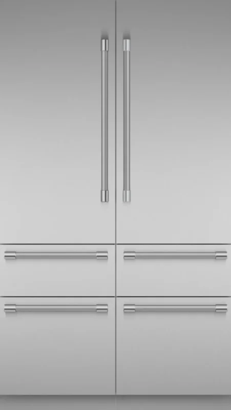 Thermador - 48 Inch 26.7 cu. ft French Door Refrigerator in Stainless - T48BT120NS Stainless