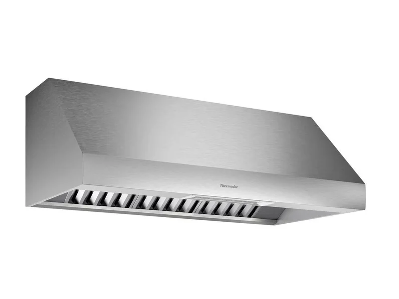 Thermador - 48 Inch Wall Mount and Chimney Range Vent in Stainless - PH48GWS Stainless