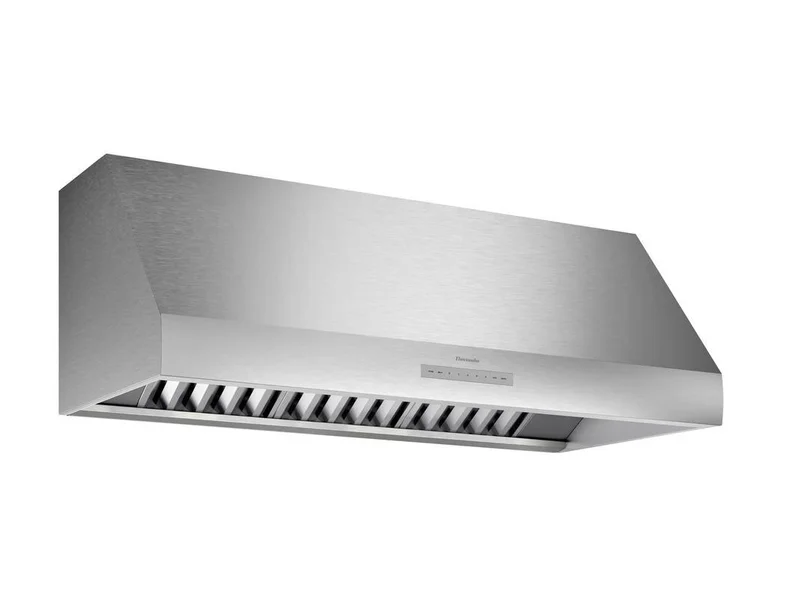 Thermador - 48 Inch Wall Mount and Chimney Range Vent in Stainless - PH48HWS Stainless