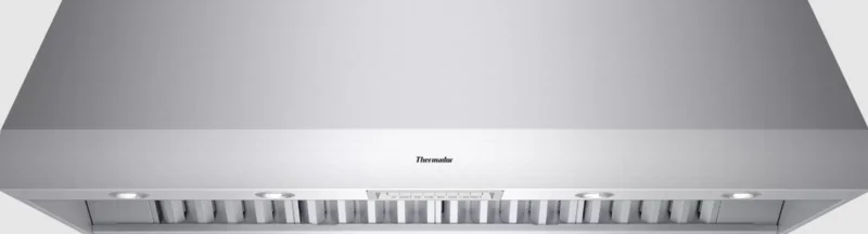 Thermador - 60 Inch Wall Mount and Chimney Range Vent in Stainless - PH60GS Stainless