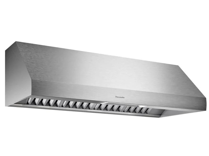 Thermador - 60 Inch Wall Mount and Chimney Range Vent in Stainless - PH60GWS Stainless