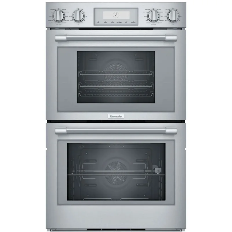 Thermador - 7.3 cu. ft Combination Wall Oven in Stainless (Open Box) - PODS302B Stainless (Open Box)