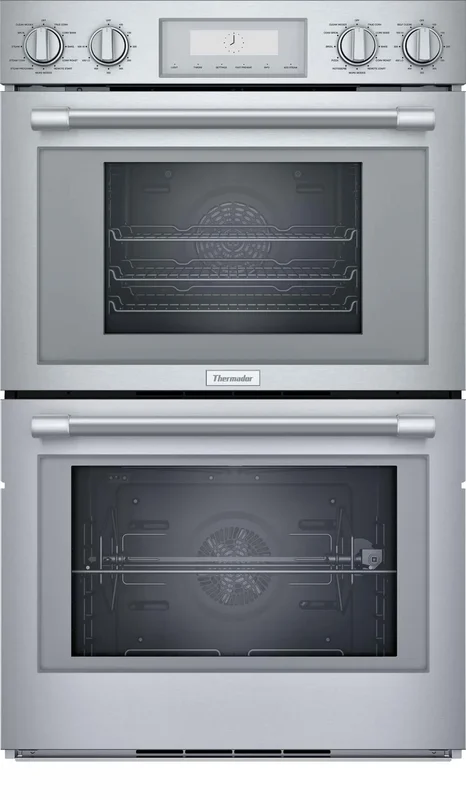 Thermador - 7.3 cu. ft Double Wall Oven in Stainless - PODS302W Stainless