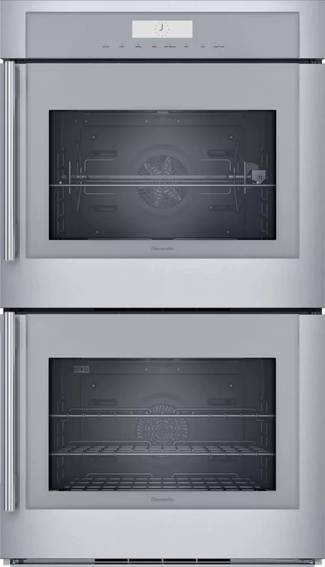 Thermador - 9 cu. ft Double Wall Oven in Stainless - MED302RWS Stainless