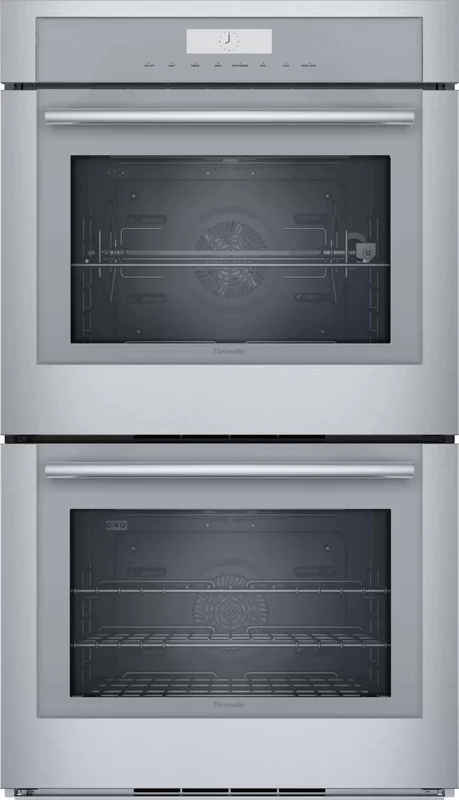 Thermador - 9 cu. ft Double Wall Oven in Stainless - MED302WS Stainless