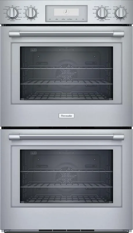 Thermador - 9 cu. ft Double Wall Oven in Stainless - PO302W Stainless