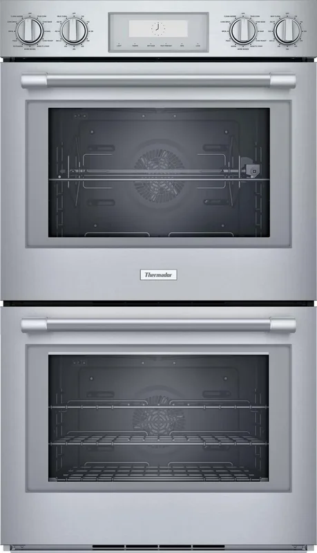 Thermador - 9 cu. ft Double Wall Oven in Stainless - POD302W Stainless