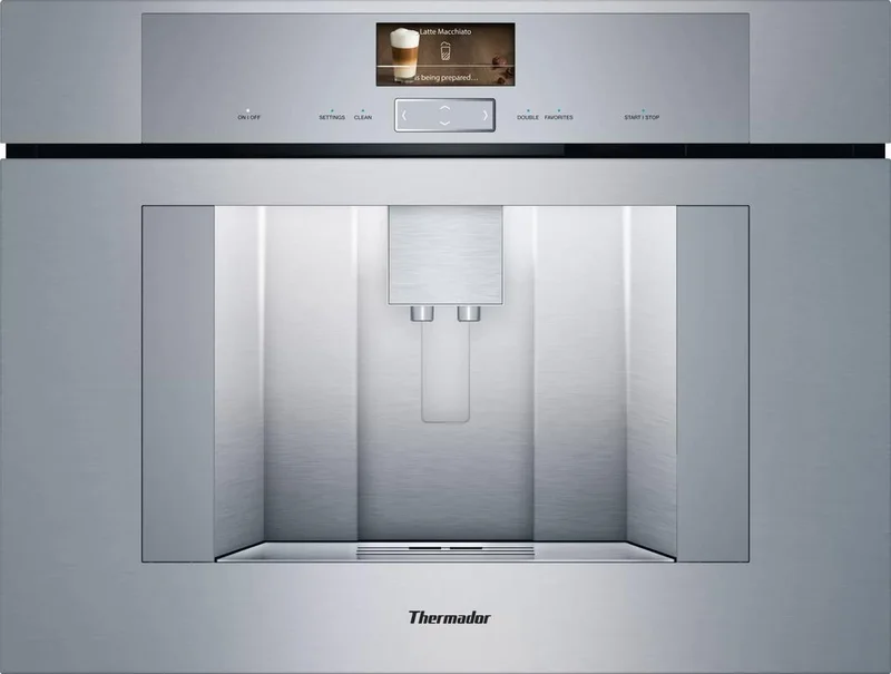 Thermador - Built-In Coffee Maker in Stainless (Open Box) - TCM24PS Stainless (Open Box)