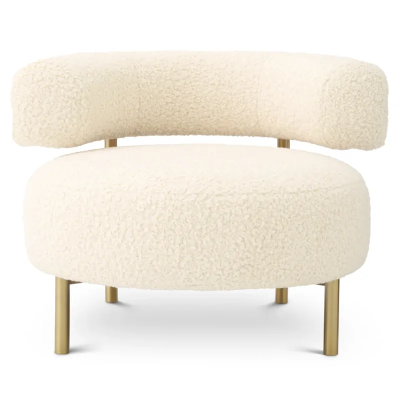Thompson Chair - Faux Shearling, 33.46"W