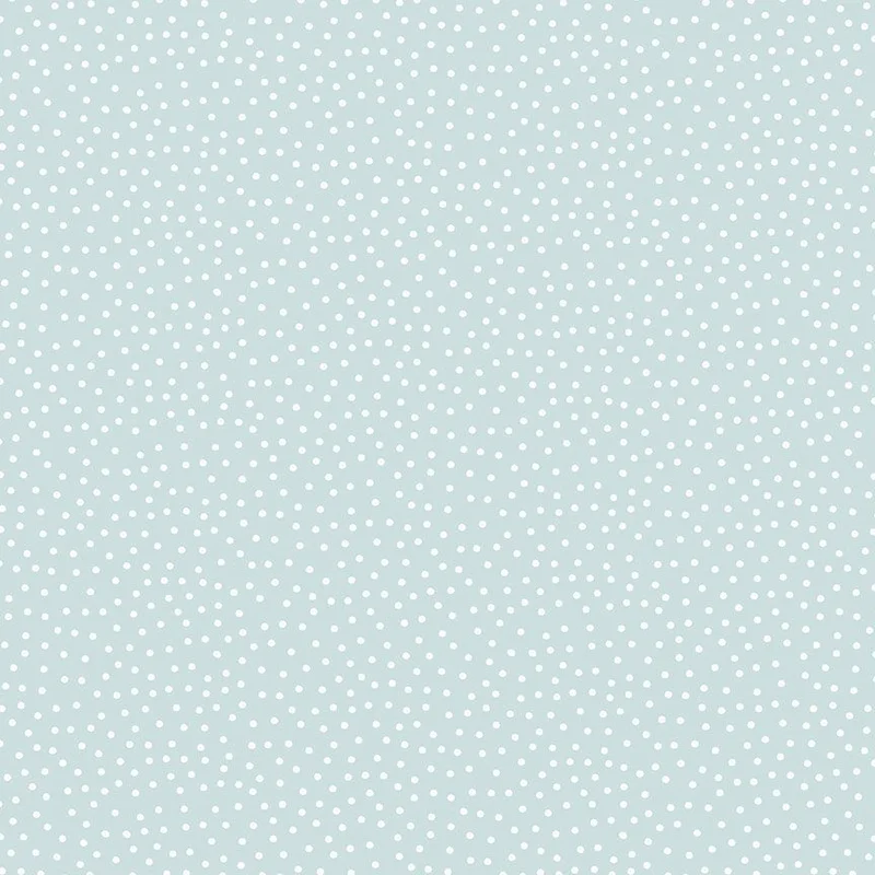 TIL THE COWS COME HOME: Dots-Chambray (1/4 Yard)