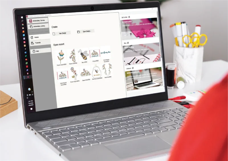 Time for Nine: Virtual BERNINA Embroidery Software Training: SPRING/SUMMER 2026