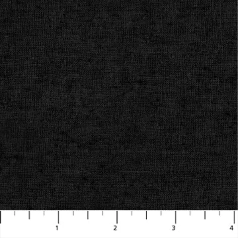TINIT: Solid Linen-Black (1/4 Yard)