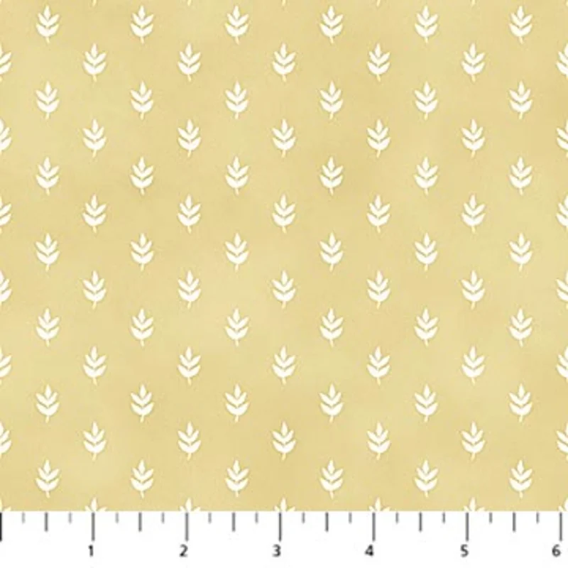 TINY WADDLES: Leaf-Gold (1/4 Yard)