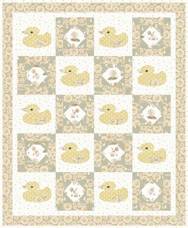 TINY WADDLES Quack: Quilt Kit