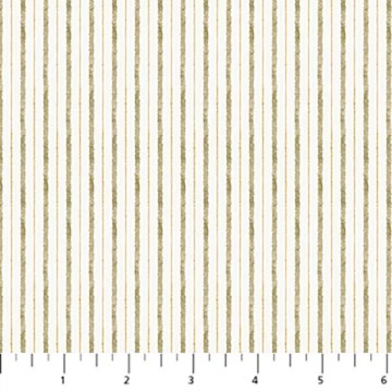 TINY WADDLES: Stripes-Cream (1/4 Yard)