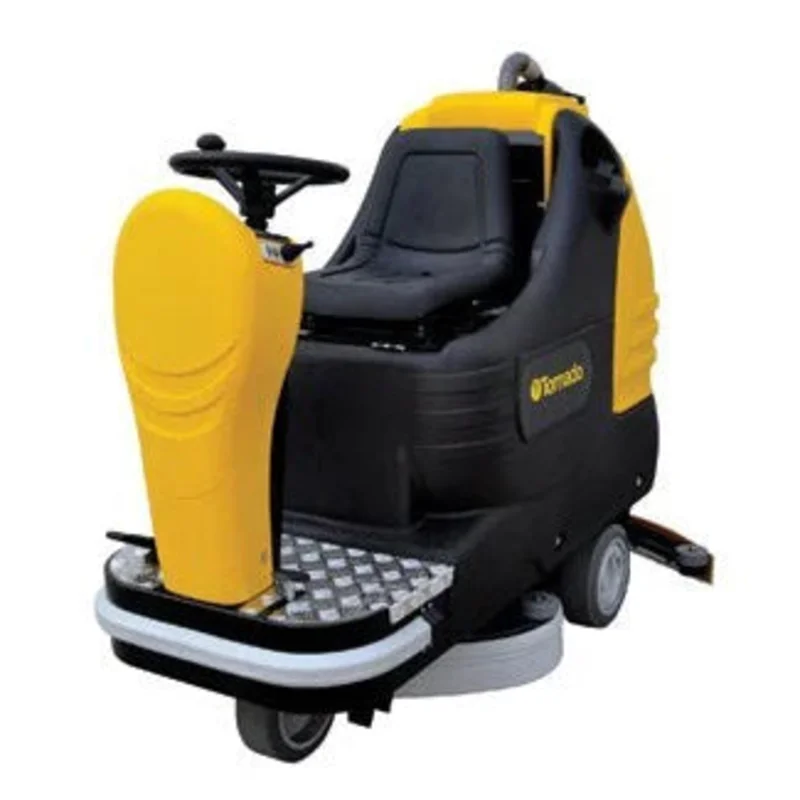 Tornado BR 28/27, Rider Floor Sweeper-Scrubber, 28", 27 Gallon, Ride On, Battery, Cylindrical, 4 Year Warranty