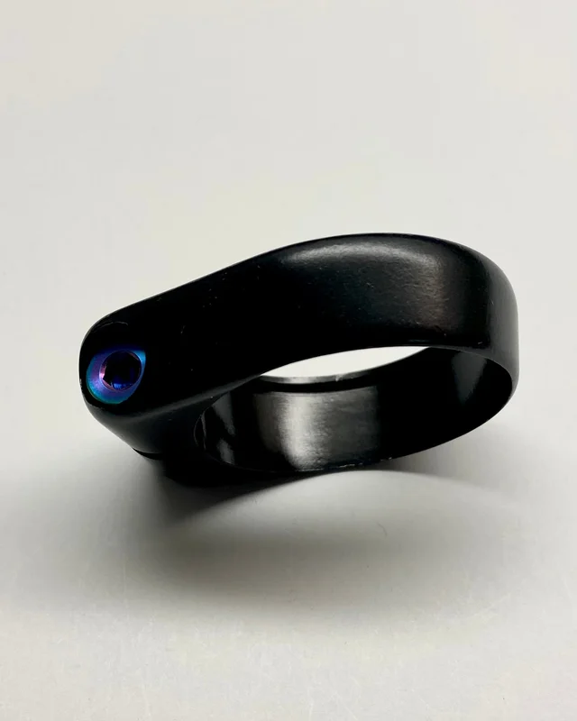 Transition Seat Collar Bolt - Titanium Rainbow Oil Slick