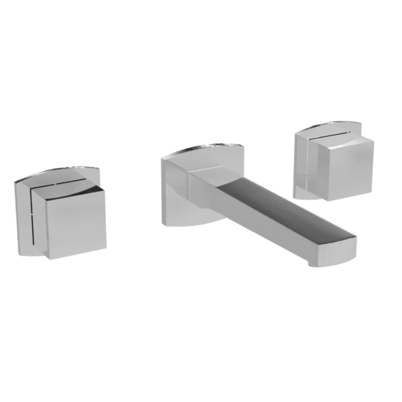 Transitional 3-Hole Wall Mounted Tub Filler