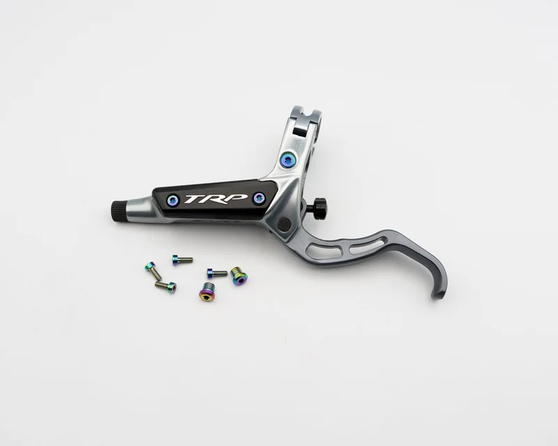 TRP Brake Lever Bleed Port Set - Titanium Rainbow