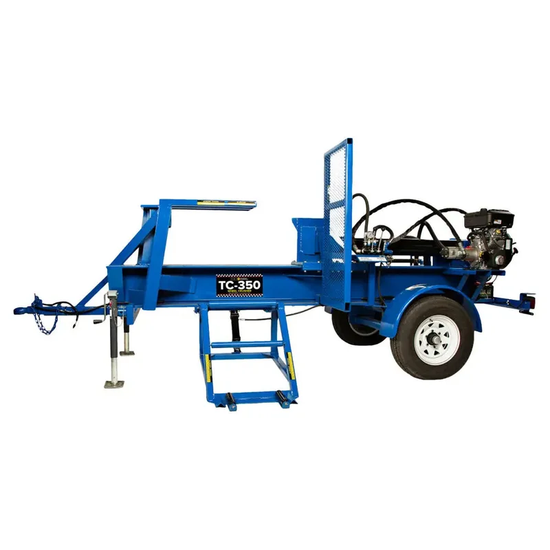 TSI TC-350 Mobile Wheel Crusher for OTR Wheels (Electric)