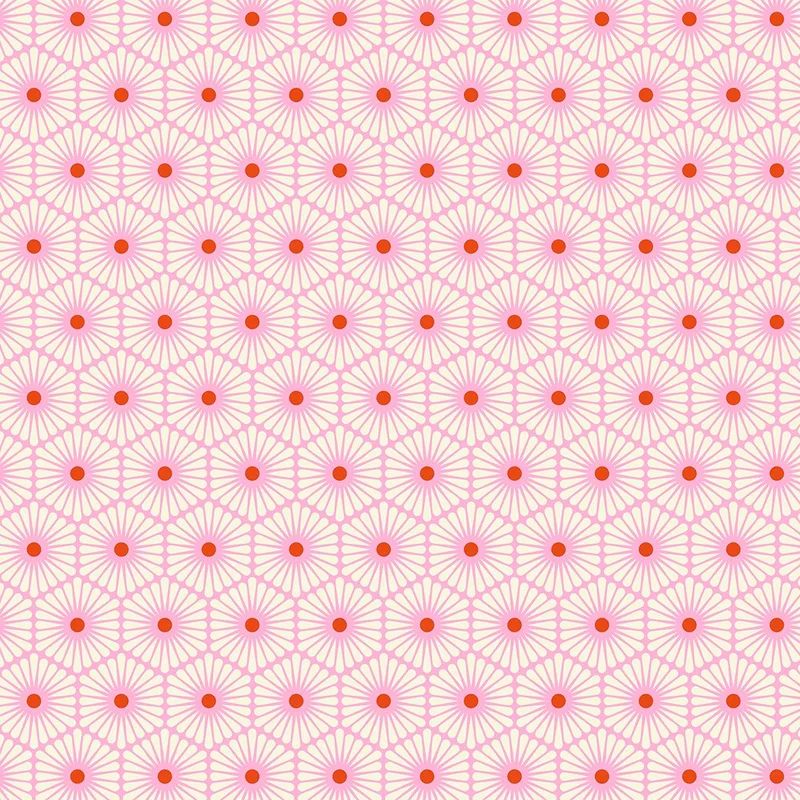 Tula Pink BESTIES: Daisy Chain-Blossom (1/4 Yard)