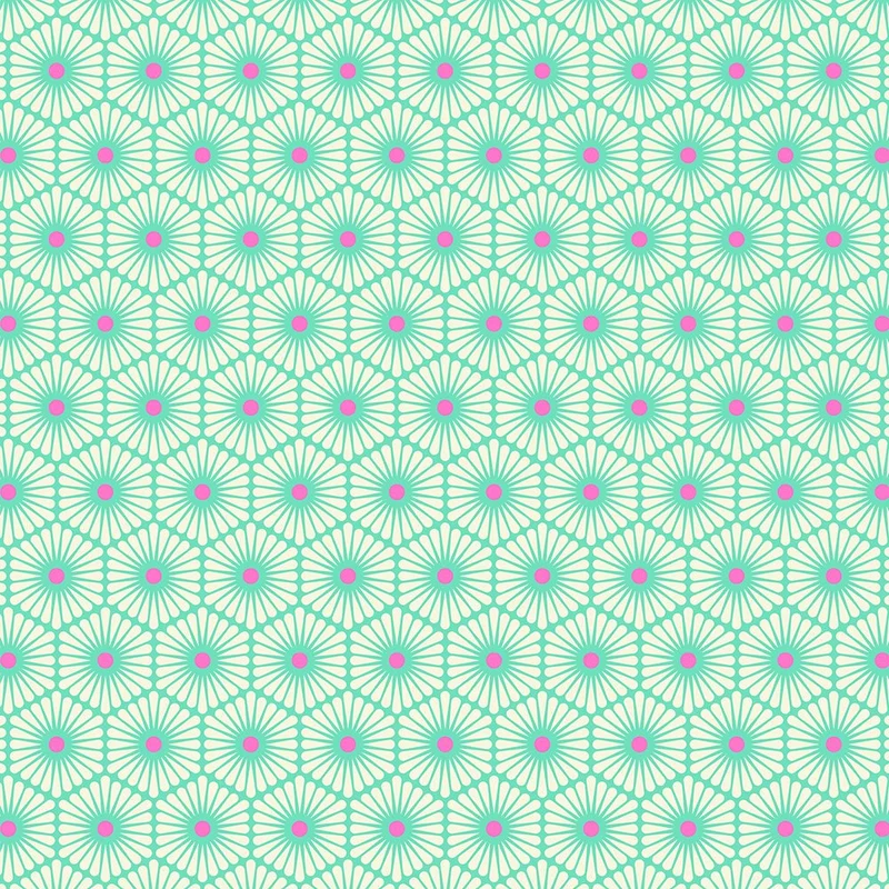Tula Pink BESTIES: Daisy Chain-Meadow (1/4 Yard)