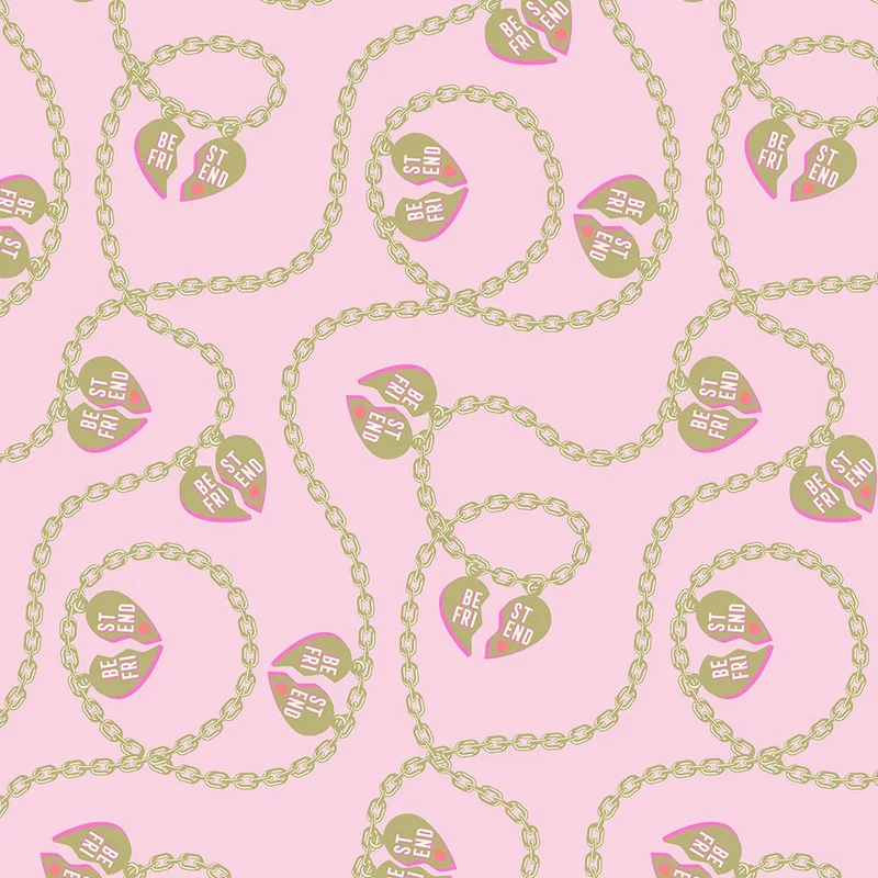 Tula Pink BESTIES: Lil Charmer-Blossom (1/4 Yard)