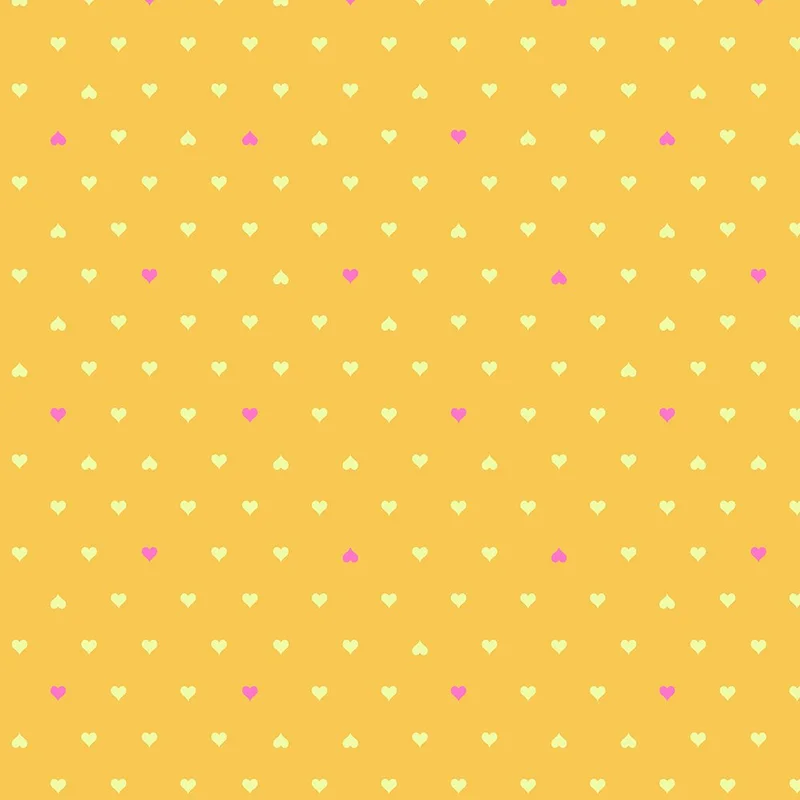Tula Pink BESTIES: Unconditional Love-Buttercup (1/4 Yard)