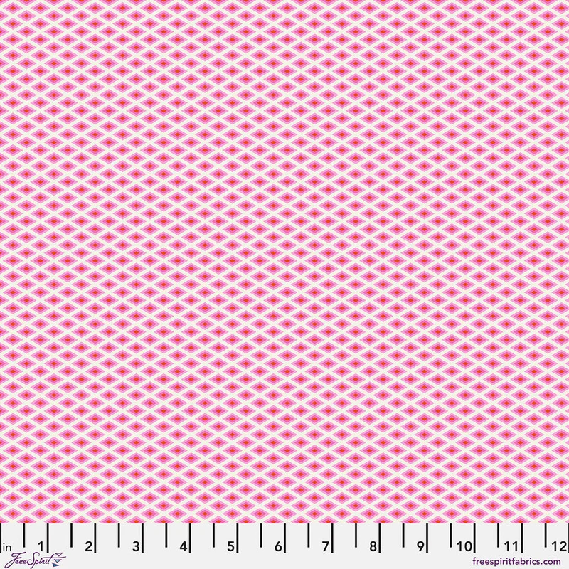 Tula Pink FLORAL REEF: Lighthouse Windows-Delphine (1/4 Yard)
