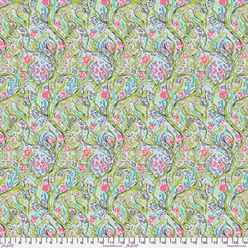 Tula Pink FULL MOON FOREST II: Branch Manager-Starlight (1/4 Yard)