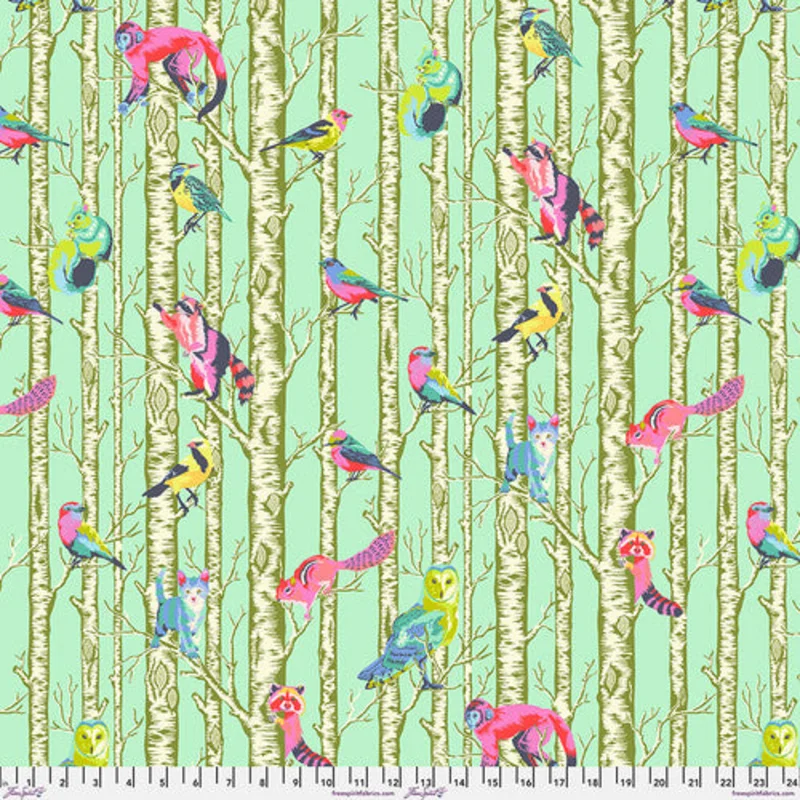 Tula Pink FULL MOON FOREST II: Family Tree-Enchanted (1/4 Yard)