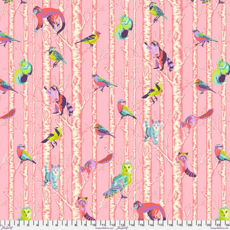 Tula Pink FULL MOON FOREST II: Family Tree-Honey (1/4 Yard)
