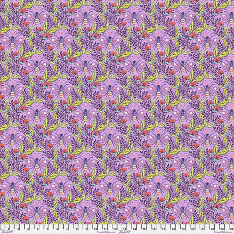Tula Pink FULL MOON FOREST II: Shake Your Honey Maker-Blossom (1/4 Yard)