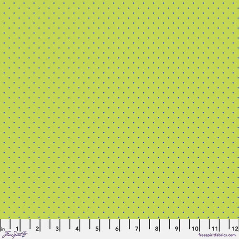 Tula Pink TINY DOTS: Meadow (1/4 Yard)
