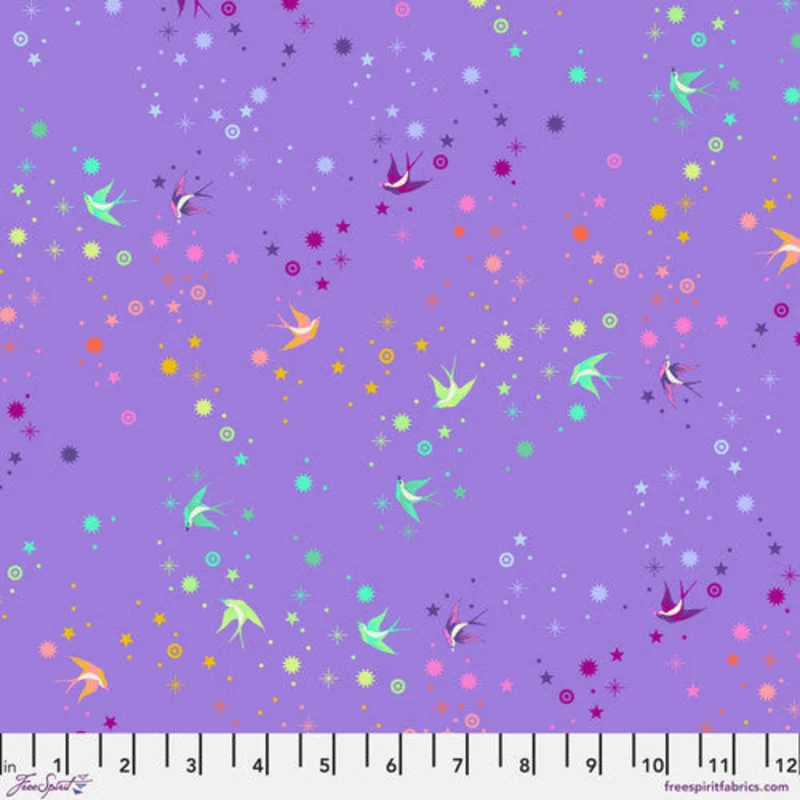 Tula Pink TRUE COLORS: Fairy Dust-Daydream (1/4 Yard)