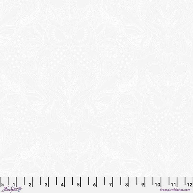 Tula Pink TRUE COLORS: Ghost Owls-Paper (1/4 Yard)