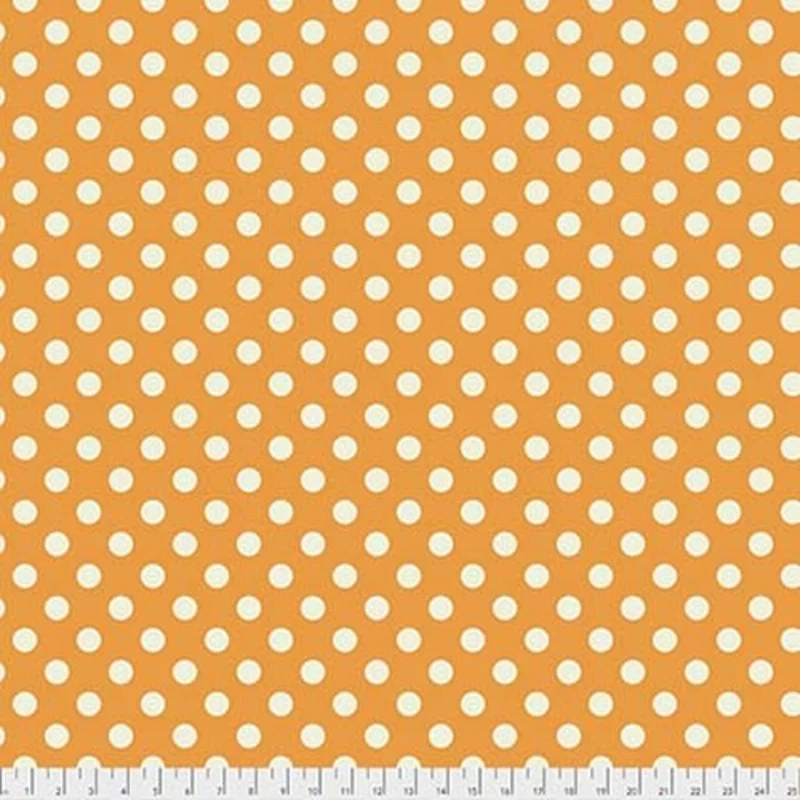 Tula Pink TRUE COLORS: Pom Poms in Begonia (1/4 Yard)