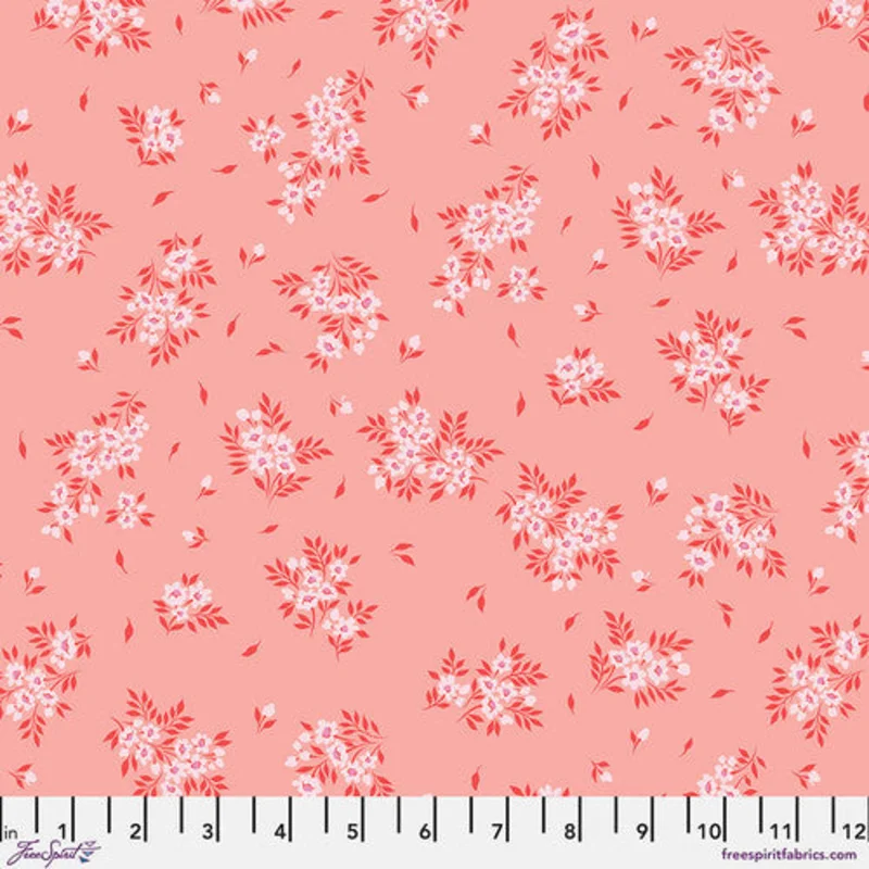 Tula Pink TRUE COLORS: What a Ditz-Peachykeen (1/4 Yard)