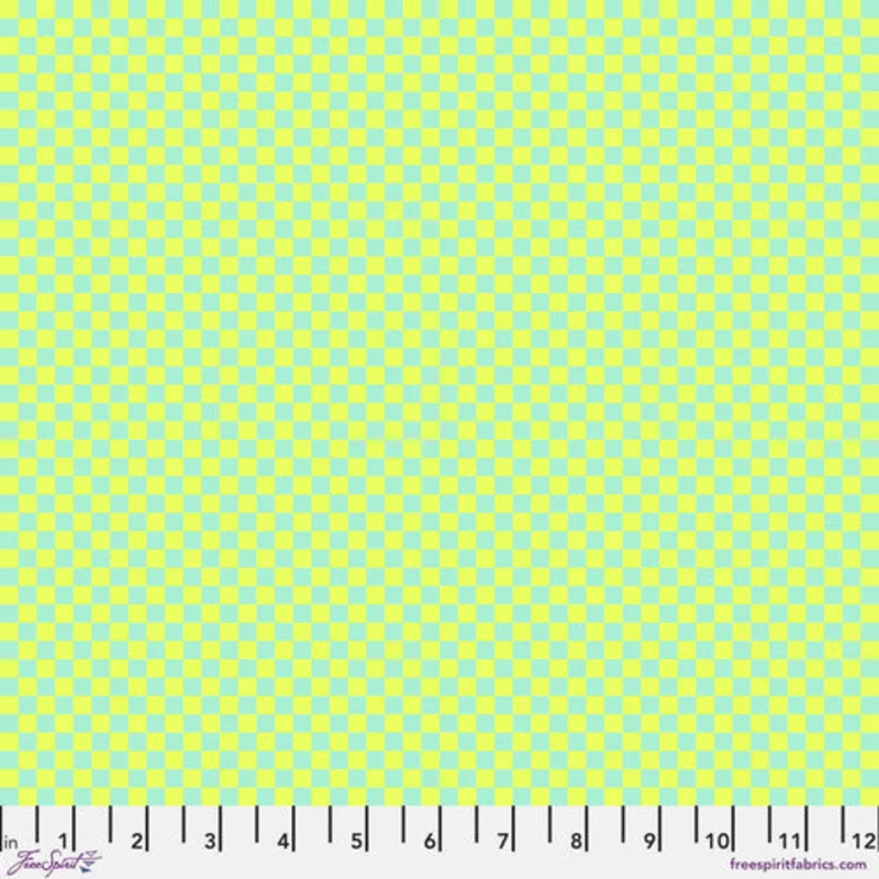 Tula Pink UNTAMED: Check Please-Moonbeam (1/4 Yard)