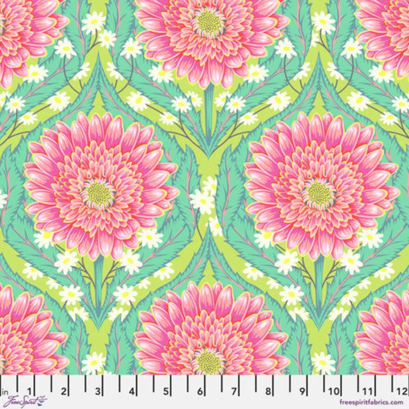Tula Pink UNTAMED: Daisy and Confused-Moonbeam (1/4 Yard)