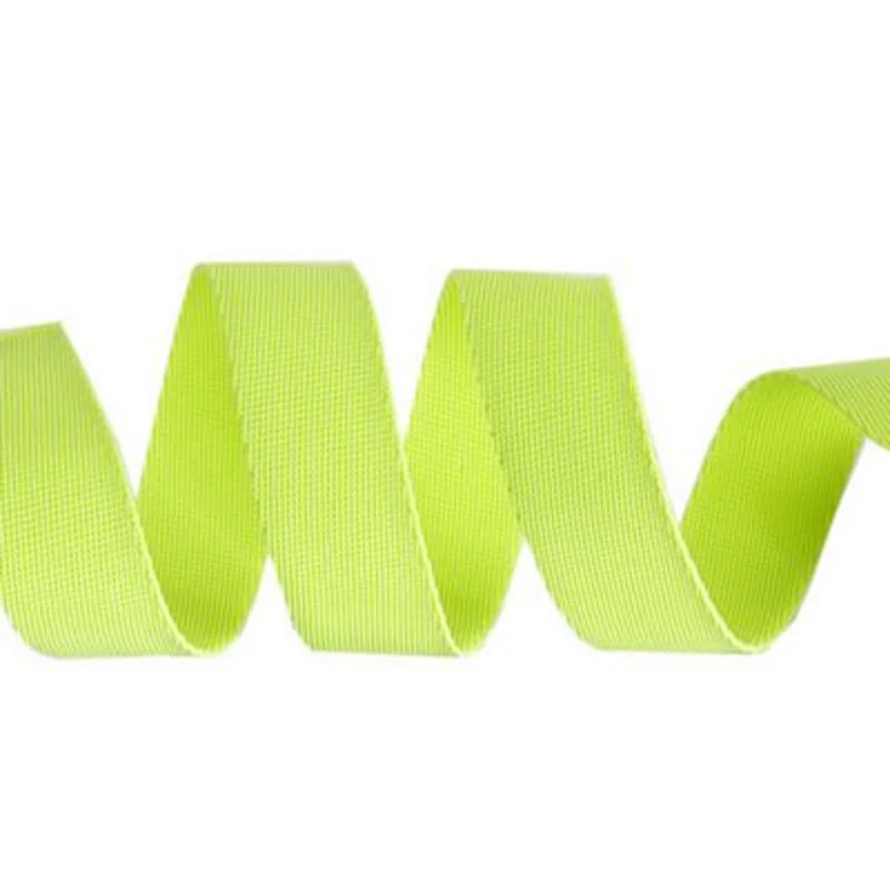 Tula Pink Webbing: 1 in- Moonbeam Green