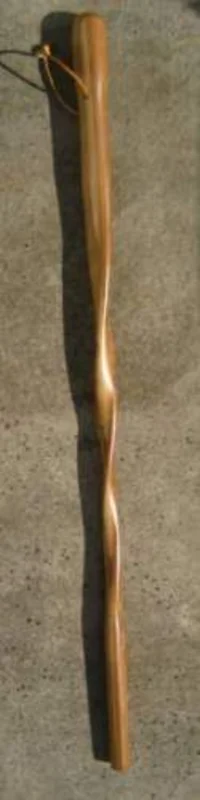 Twisted Hiking / Walking / Stick / Cane made from TN. Hardwoods