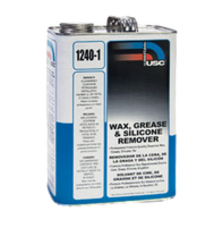 U. S. Chemical & Plastics Wax, Grease & Silicone Remover, 1 Gallon #1240-1
